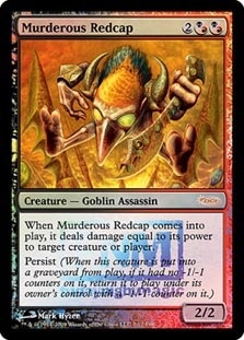 (Promo-FNM)Murderous Redcap/残忍なレッドキャップ